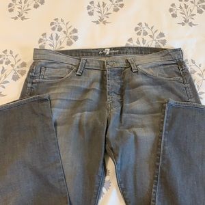 7 for all Mankind Rhigby grey jeans 32x30